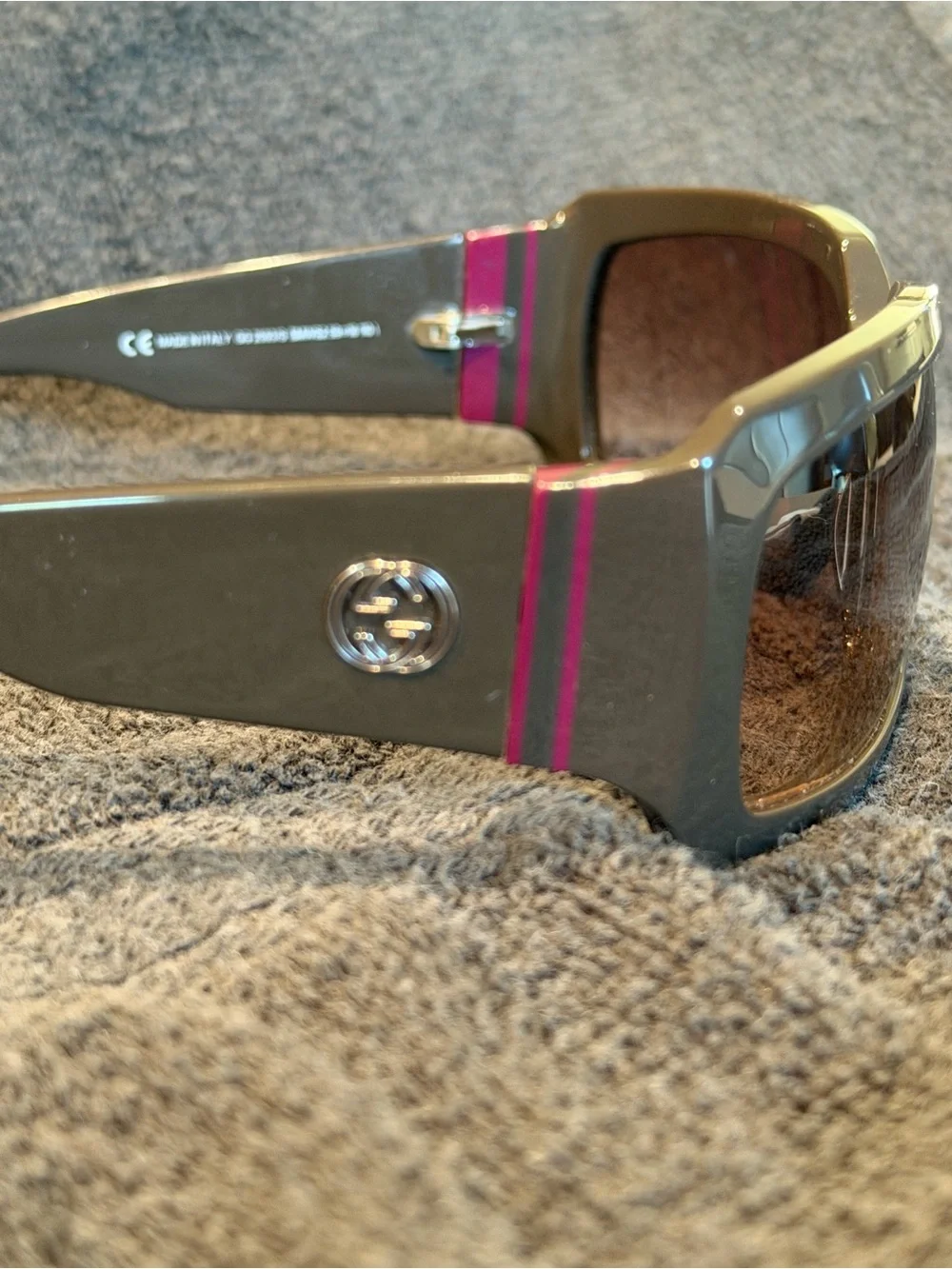Vintage Gucci GG 2593/S GG 2593/S BMWS2 Brown Sunglasses